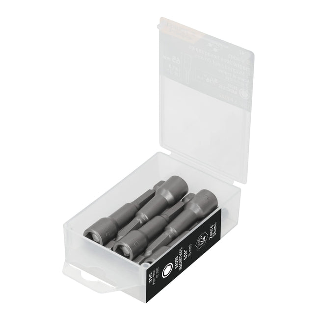 Estuche con 5 dados magnéticos de 5/16' largo 2-1/2', EXPERT