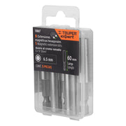 Estuche con 5 extensiones de 60 mm, magnéticas, EXPERT