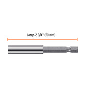Estuche con 5 extensiones de 70 mm, magnéticas, EXPERT