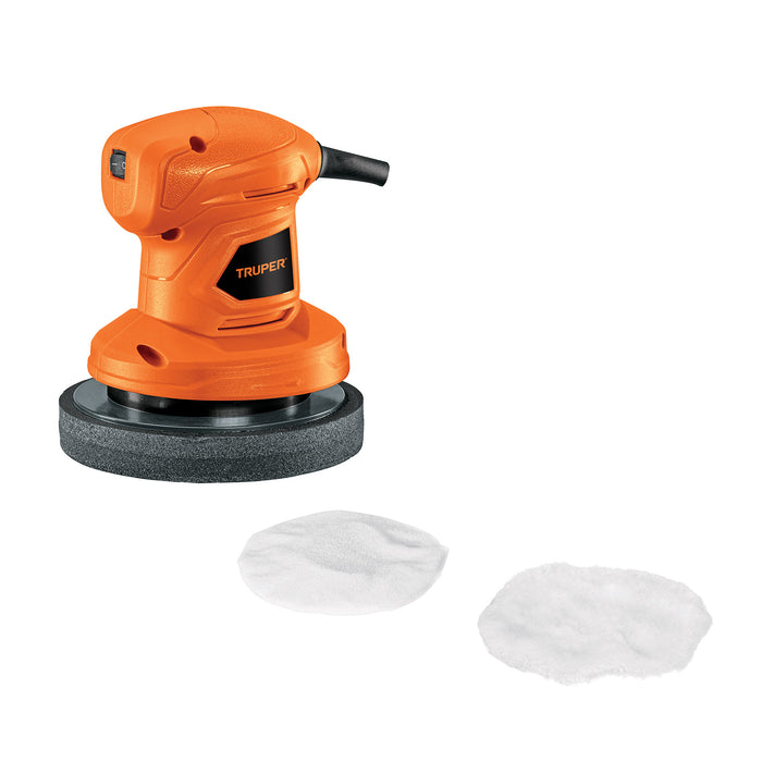 Pulidora roto-orbital compacta 6', 45W, TRUPER PRO