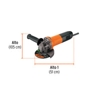 Pulidora rotativa 7', 1200W, TRUPER PRO