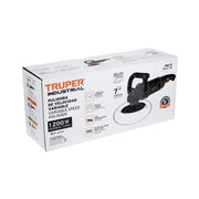 Pulidora rotativa 7', 1200W, TRUPER INDUSTRIAL