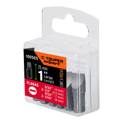 Estuche con 6 puntas planas combinadas largo 1', EXPERT