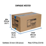 Cople de PVC cédula 40 de 1', FOSET