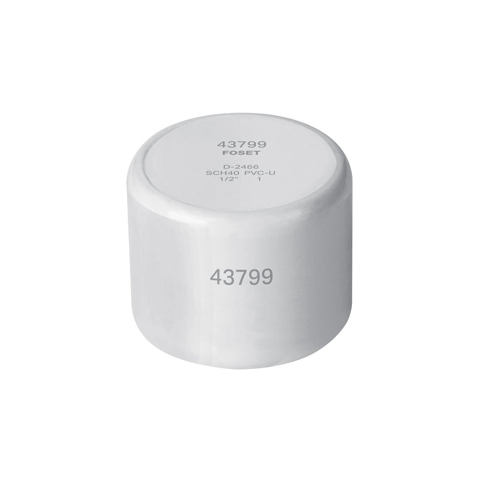 Tapón hembra de PVC 1/2', FOSET