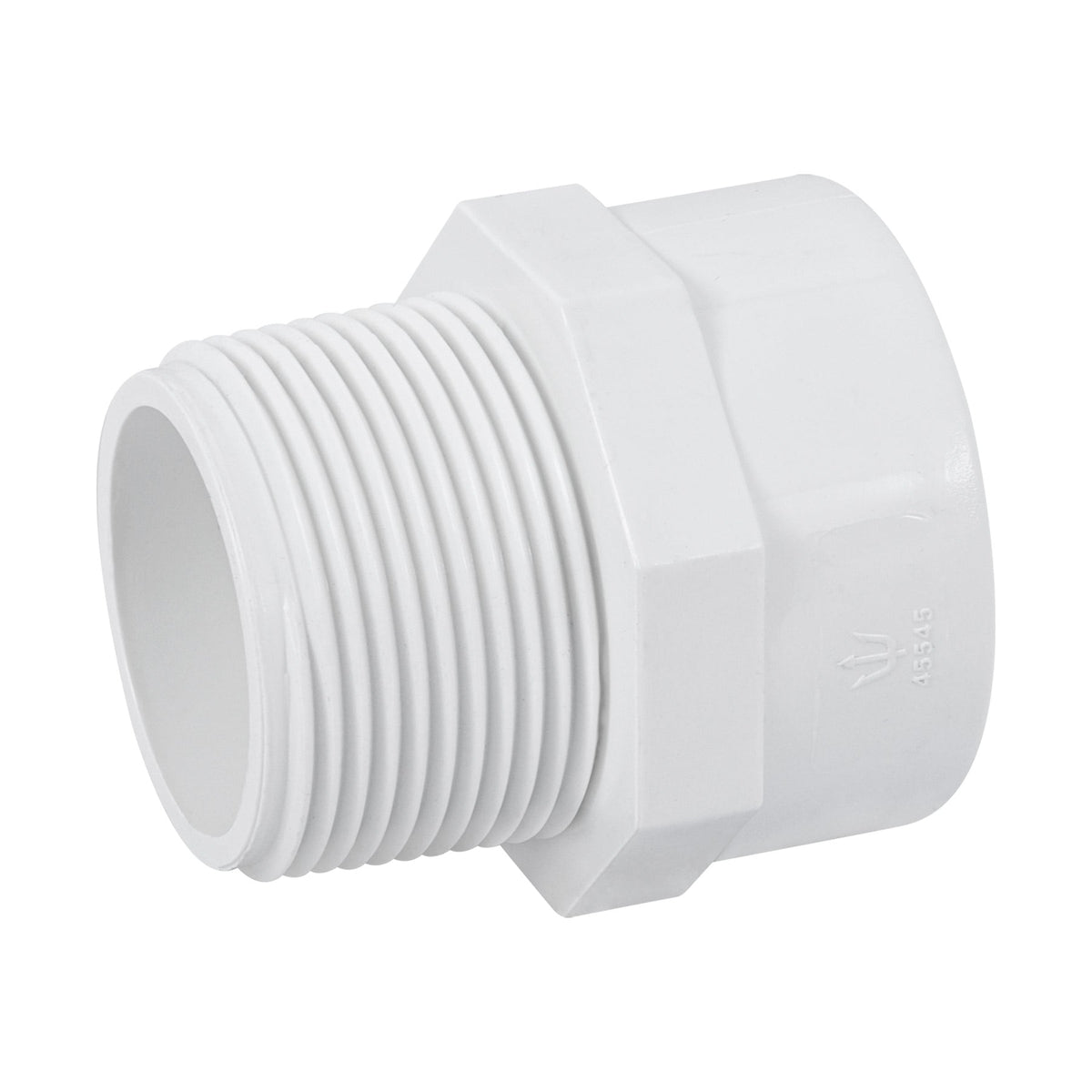 Adaptador macho de PVC de 1-1/4', FOSET