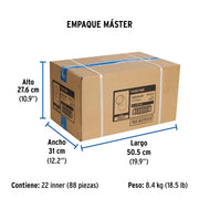 Codo 45° de PVC de 1-1/2', FOSET