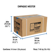 Codo 45° de PVC de 2', FOSET