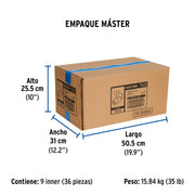 Válvula esfera de PVC 1-1/2' roscable, FOSET
