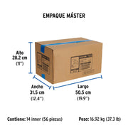 Válvula esfera de PVC 1-1/4' roscable, FOSET