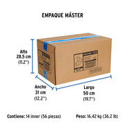 Válvula de esfera de PVC 1 1/4' para cementar, FOSET