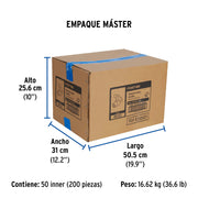 Válvula esfera de PVC 3/4' roscable, FOSET