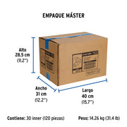 Válvula de esfera de PVC 3/4' para cementar, FOSET