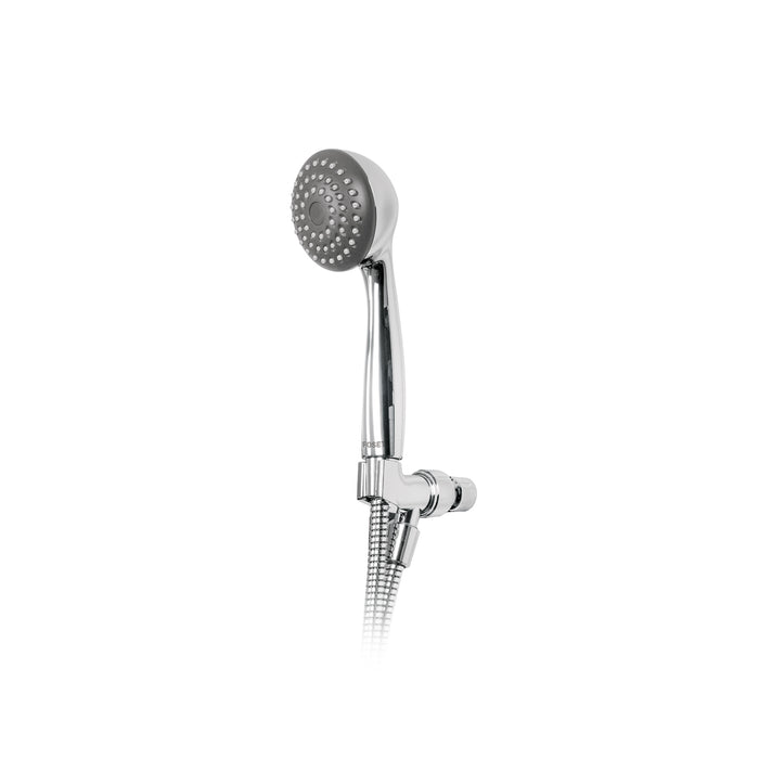 Regadera de teléfono 3-1/4, ABS, con soporte, cromo, AERO