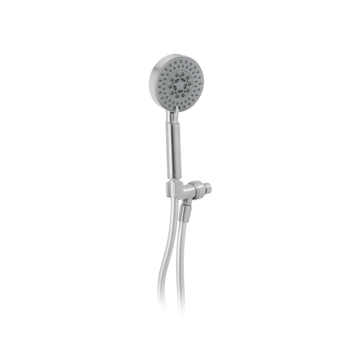 Regadera satín de teléfono 4' con soporte, FOSET ELEMENT