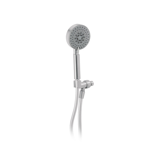 Regadera satín de teléfono 4' con soporte, FOSET ELEMENT