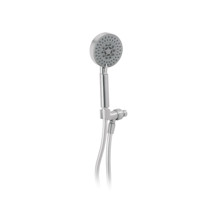 Regadera satín de teléfono 4' con soporte, FOSET ELEMENT