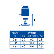 Regadera satín de teléfono 4' con soporte, FOSET ELEMENT