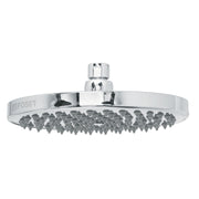 Regadera cromo 8' plato redondo, sin brazo, FOSET ELEMENT