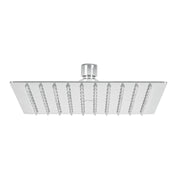 Regadera plato cuadrado 8' sin brazo, cromo, FOSET RIVIERA