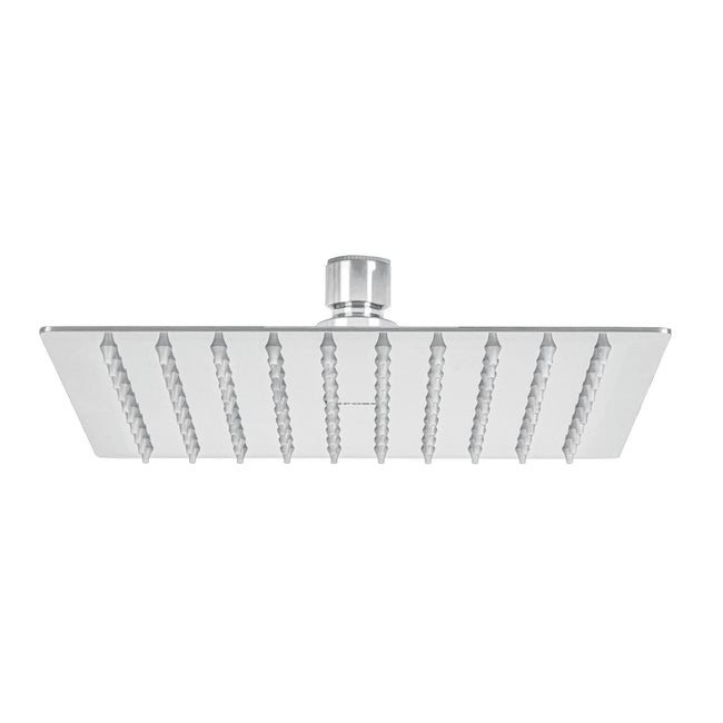 Regadera plato cuadrado 8' sin brazo, cromo, FOSET RIVIERA