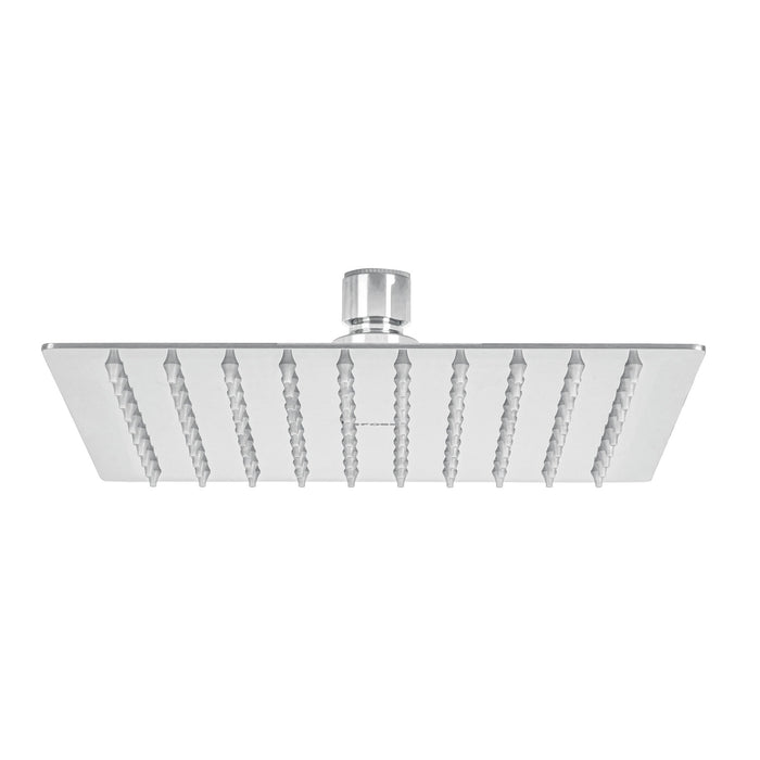 Regadera plato cuadrado 8' sin brazo, cromo, FOSET RIVIERA