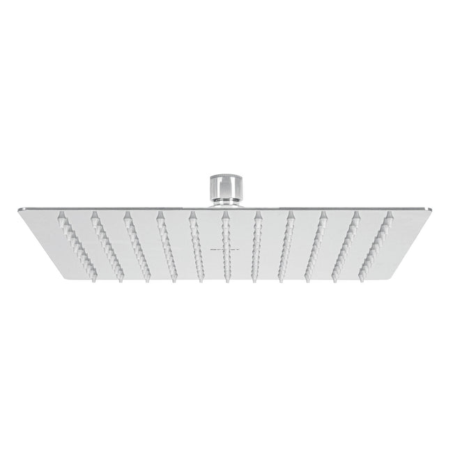 Regadera plato cuadrado 10' sin brazo, cromo, FOSET RIVIERA