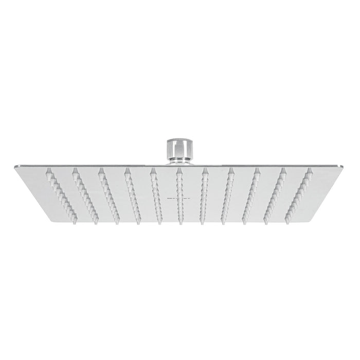 Regadera plato cuadrado 10' sin brazo, cromo, FOSET RIVIERA