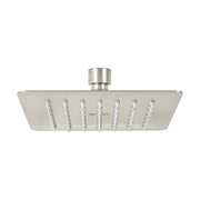 Regadera cuadrada 6', acero inox, sin brazo, satín, TÚBIG