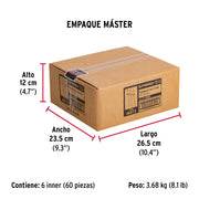 Bolsa c/50 remaches 1/8'x3/8' blancos de aluminio, ala 1/4'