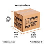2 ruedas de repuesto para COMP-60LB y COMP-120LH, TRUPER