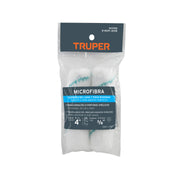 Bolsa c/2 felpas p/mini rodillo de microfibra 4'x3/8',TRUPER