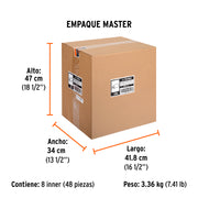 Felpa para rodillo 9 x 5/8' superficies poco rugosas, TRUPER