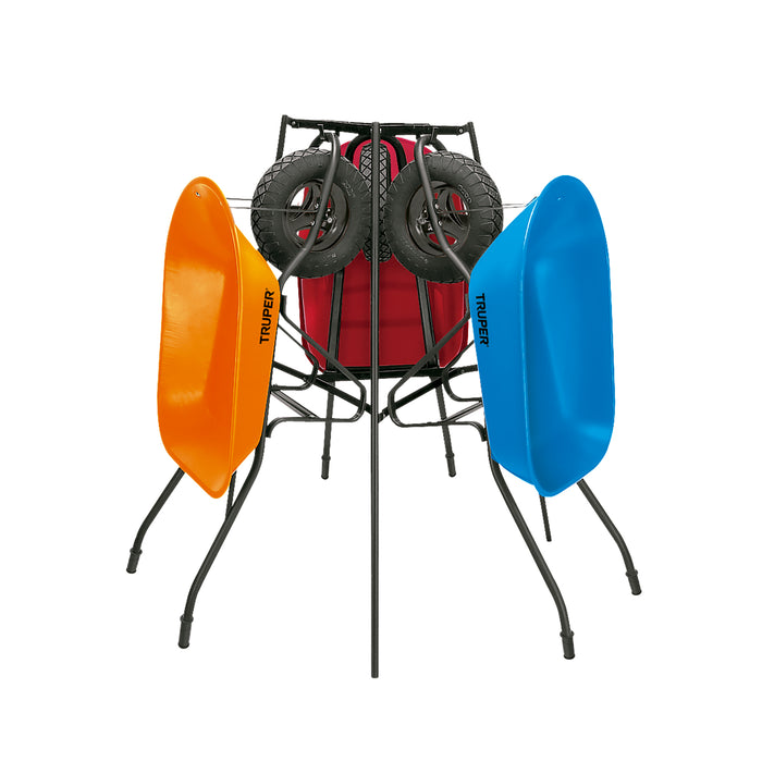 Rack para 3 carretillas, TRUPER
