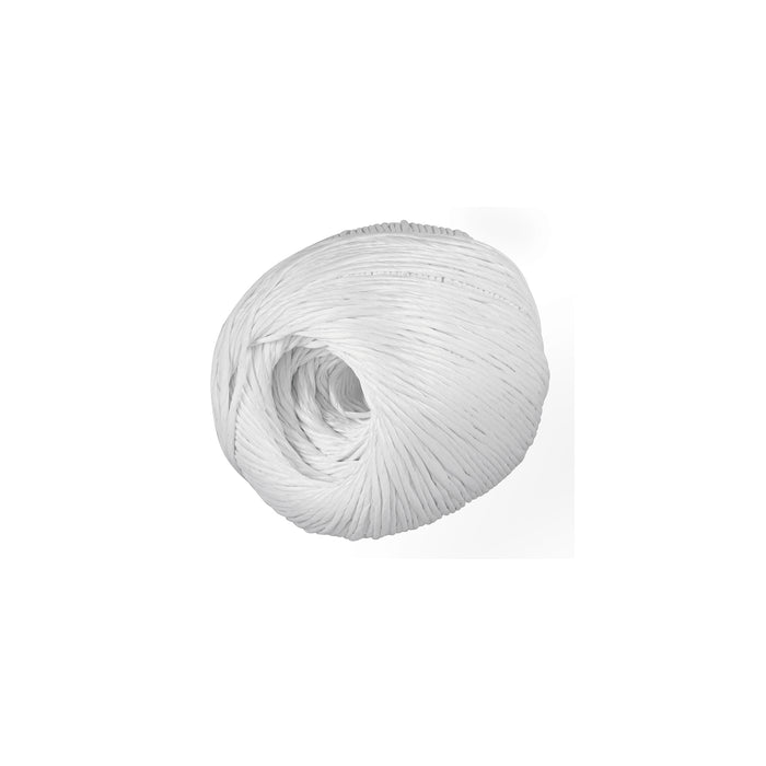 Rollo de rafia de 230 m color blanco calibre 2.2 g/m, FIERO