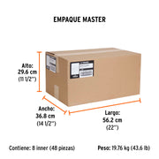 Rayador de aluminio, TRUPER