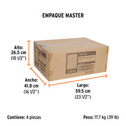 Red de carga de 2.4m x 2m para camioneta de 3.5 Ton, TRUPER