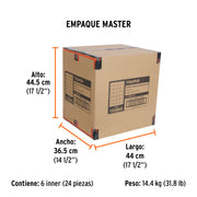 Red de carga de 1 m x 1 m para porta equipaje, TRUPER