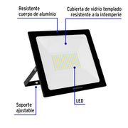 Reflector LED para exteriores 150W 3000K, VOLTECK BASIC