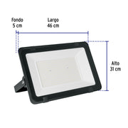Reflector LED para exteriores 300W 6500K, VOLTECK BASIC