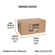 Aspersor b/metálica giratorio 3 brazos de aluminio, TRUPER