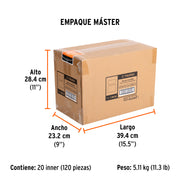 Bolsa con 2 micas para careta CAREL-913DX (2020), TRUPER