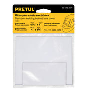 Bolsa con 2 micas para careta CAREL-913P2, PRETUL