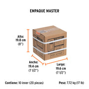Estuche con 50 cuchillas SK2 de 18 mm para cutter, EXPERT