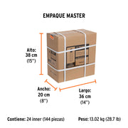 Estuche con 10 cuchillas SK2 de 18 mm para cutter, EXPERT