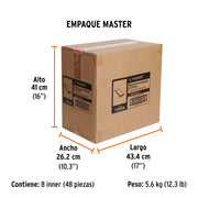 Repuesto para pinta pad, 9', TRUPER
