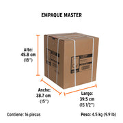 Visor de repuesto para respirador RES-600, TRUPER