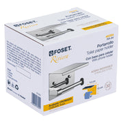 Portarrollo cromo con soporte para celular, FOSET RIVIERA