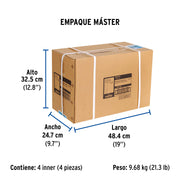 Monomando alto para lavabo, negro, FOSET RIVIERA