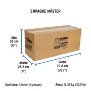 Monomando nariz flexible para fregadero, cromo,FOSET RIVIERA